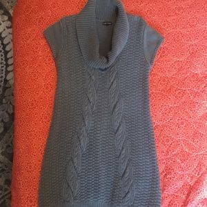 Express women’s gray sweater dress